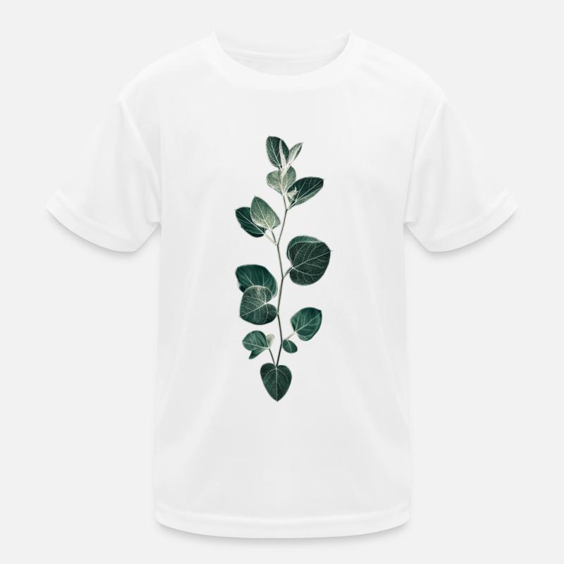 Motif de la plante T-shirt sport Enfant