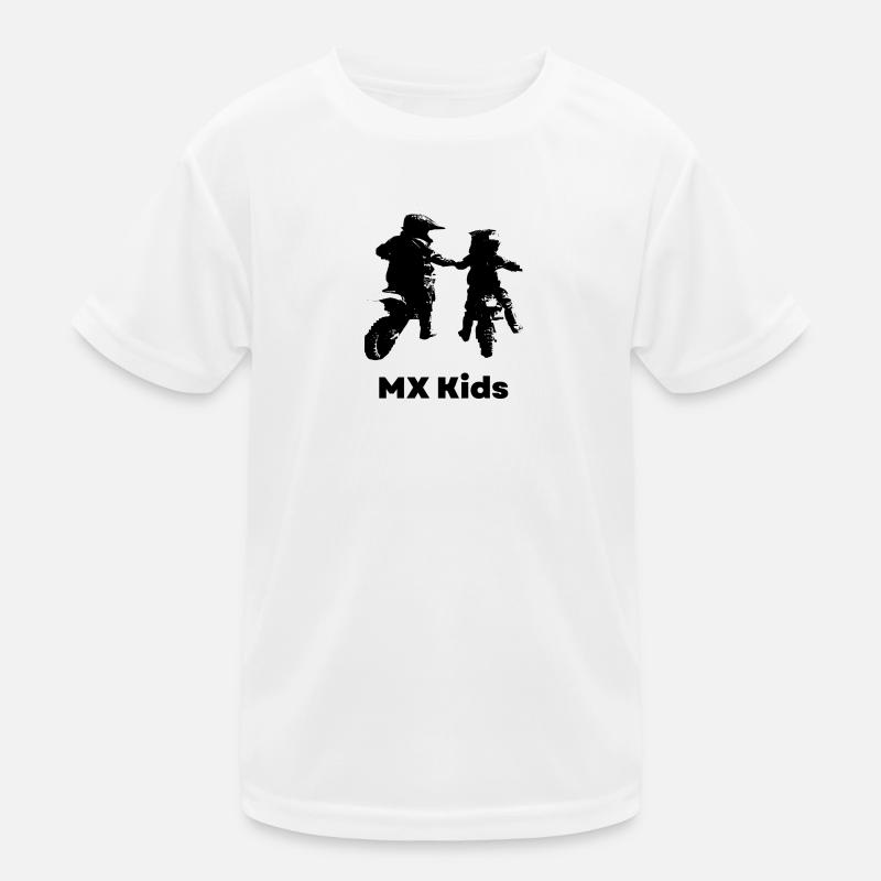 Motocross Kids Kinder Funktions-T-Shirt