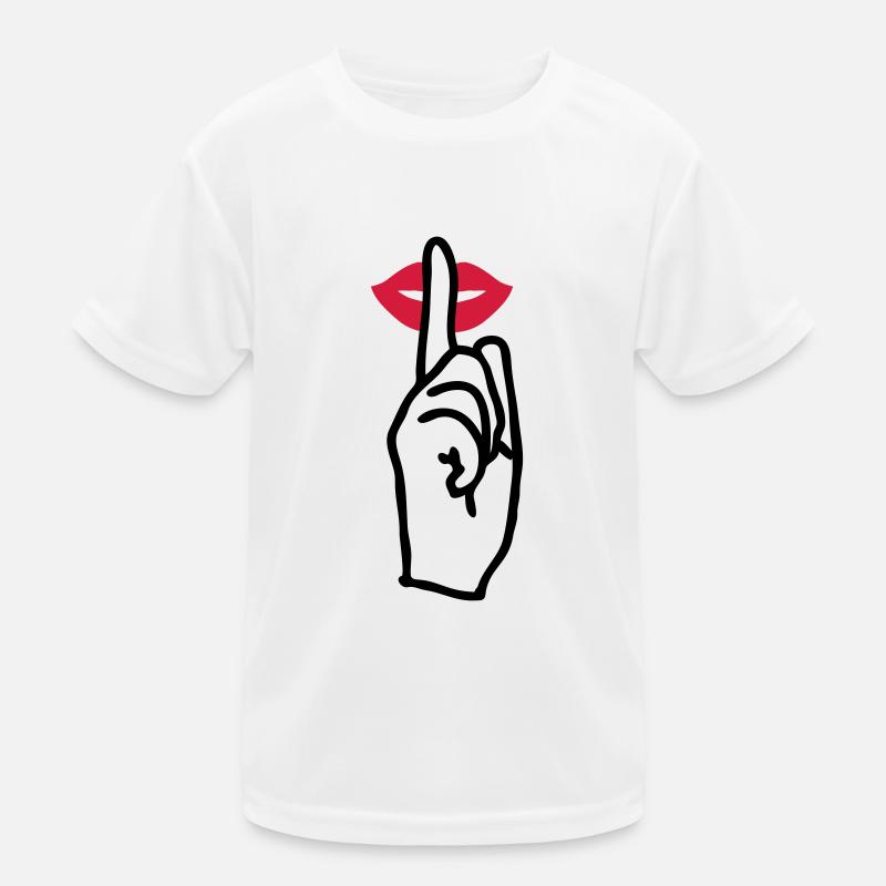 Bouche chut T-shirt sport Enfant