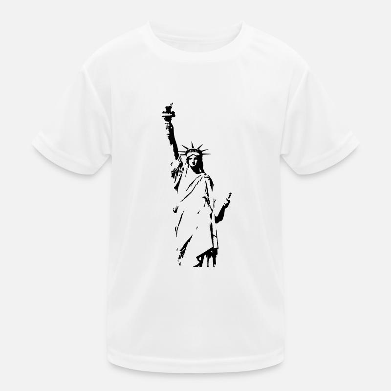 statue de la liberté T-shirt sport Enfant