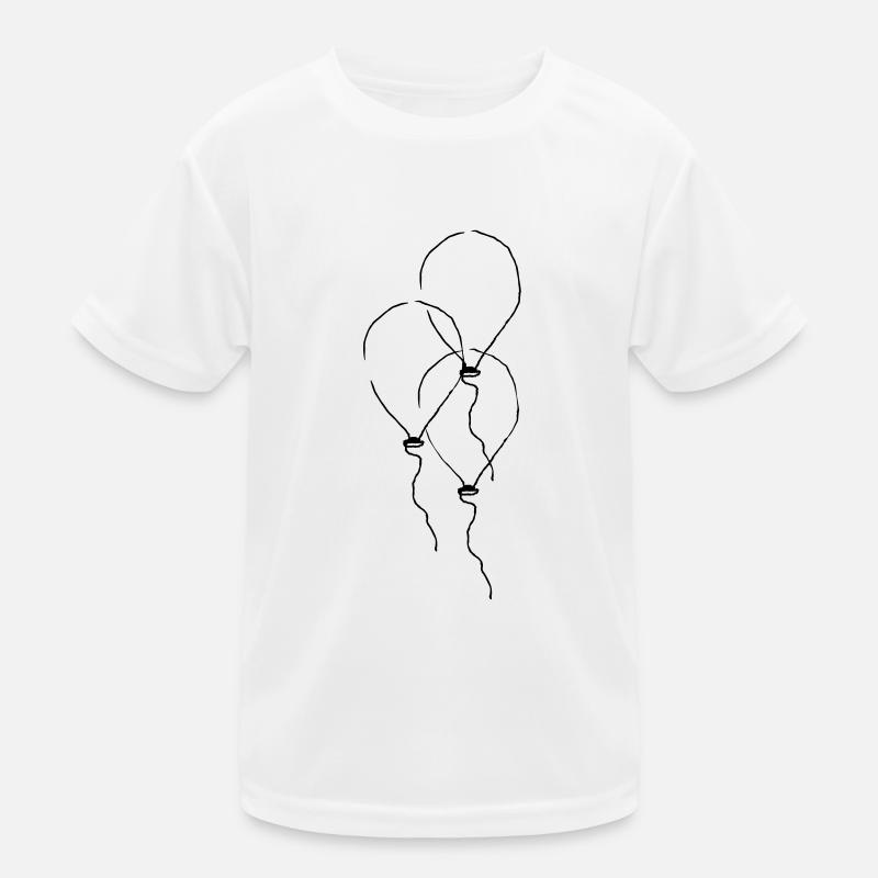 Balloons Kids Functional T-Shirt