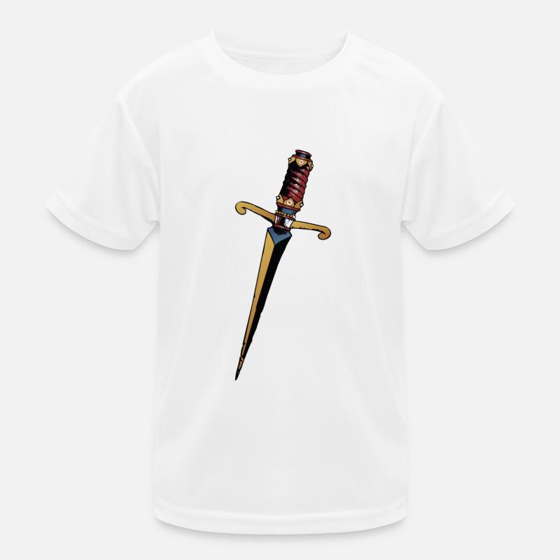 dagger dagger knife Kids Functional T-Shirt