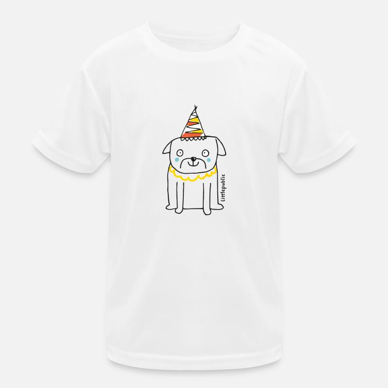 Partymops | farbig | littlepublic Kinder Funktions-T-Shirt