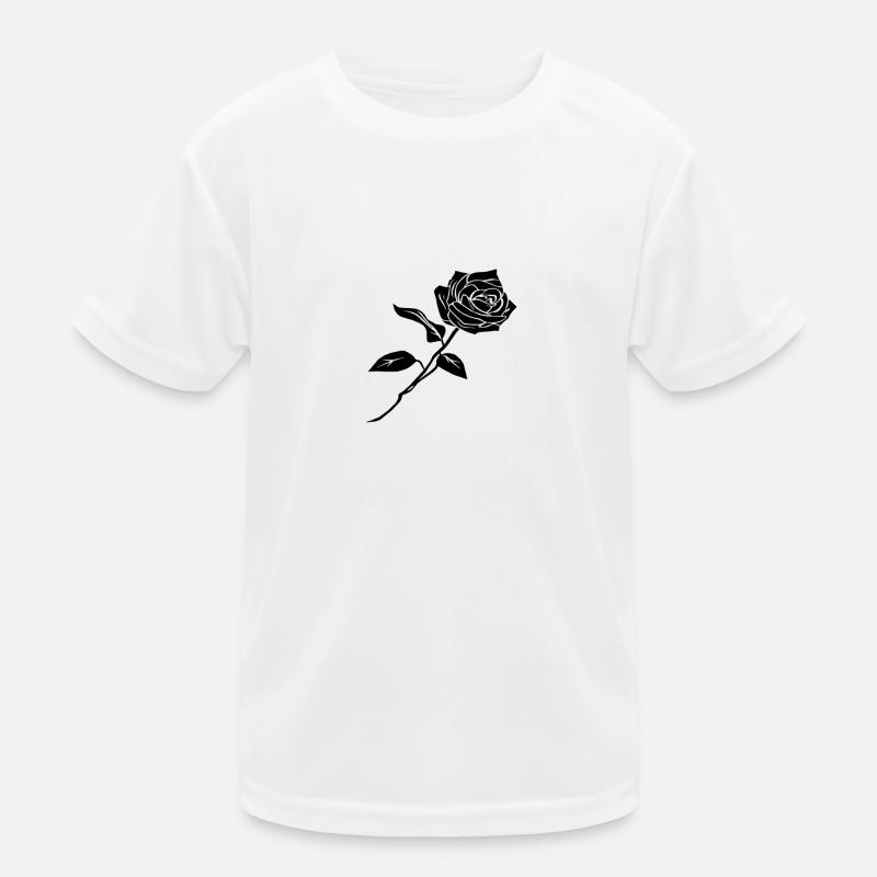 BLACK rosa Kids Functional T-Shirt