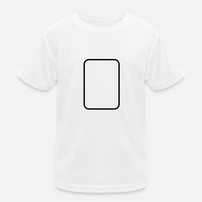 Mathematics - rectangle icon Kids Functional T-Shirt