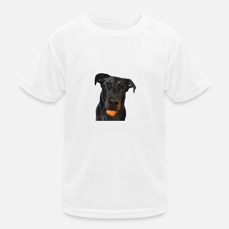 View of the Beauceron Kids Functional T-Shirt