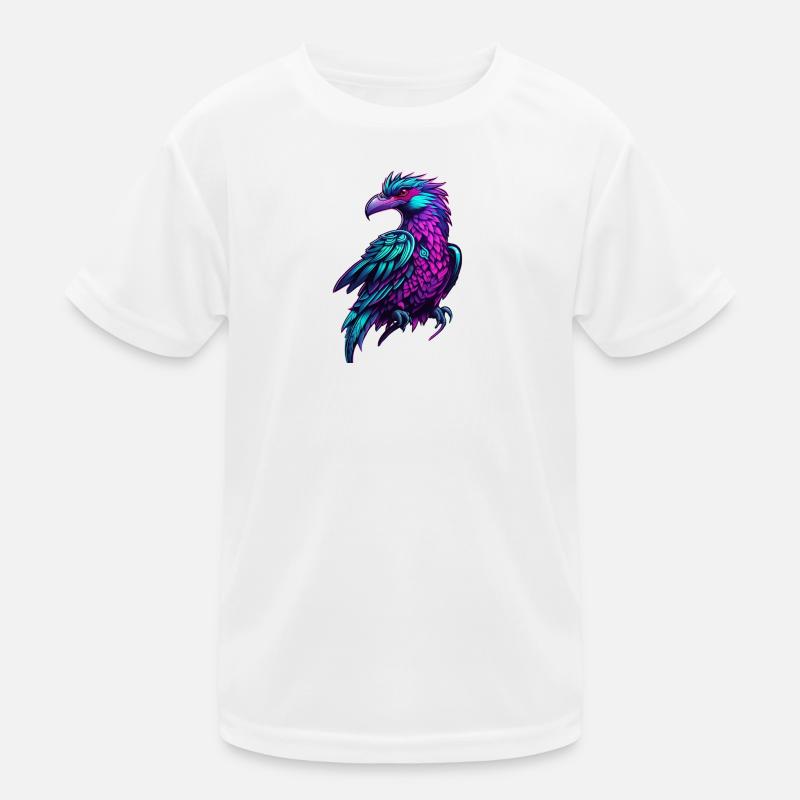 Vol de couleur Neon Phoenix T-shirt sport Enfant