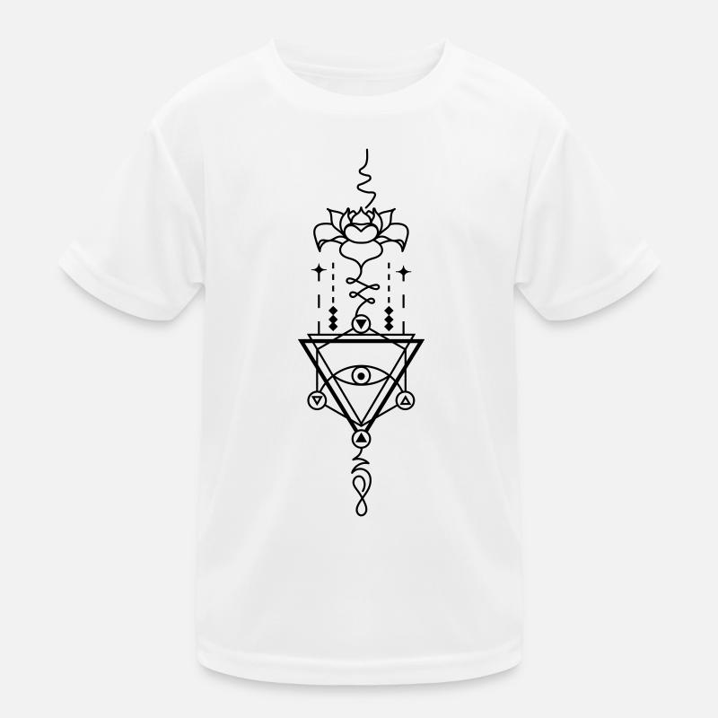 Elements Totem – Kraft der vier Energien Kinder Funktions-T-Shirt