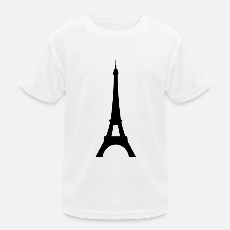 eiffelturm Kinder Funktions-T-Shirt