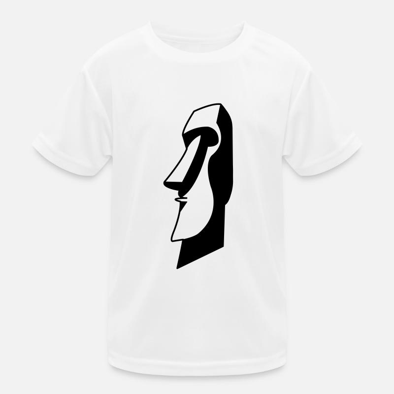 moai_01 T-shirt sport Enfant