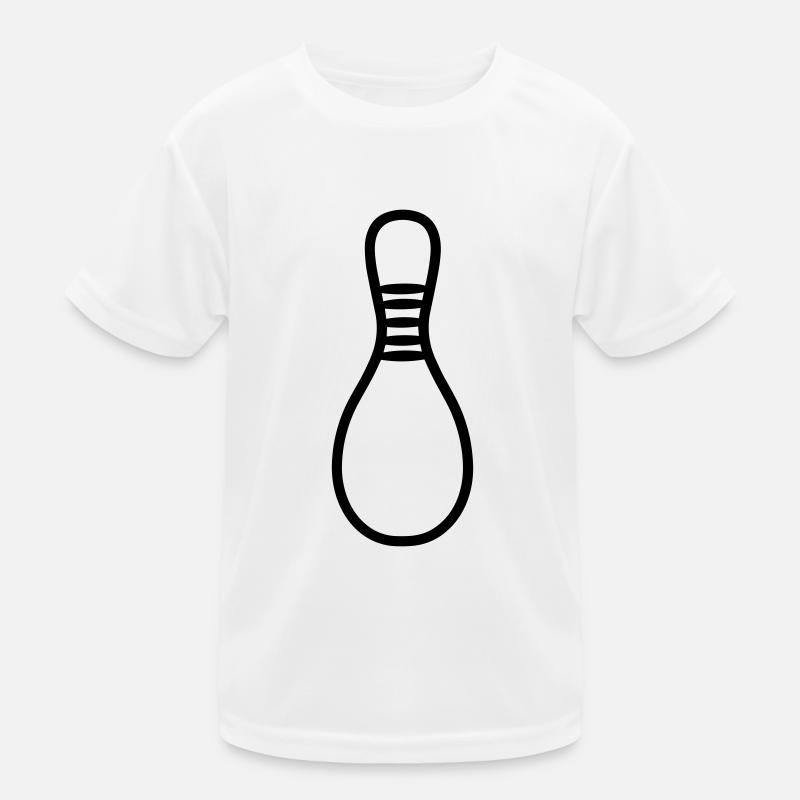 Quille de Bowling Kinder Funktions-T-Shirt