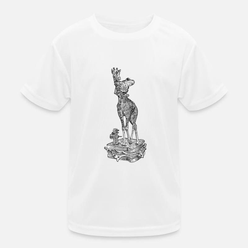 Giraffensandwich Kinder Funktions-T-Shirt