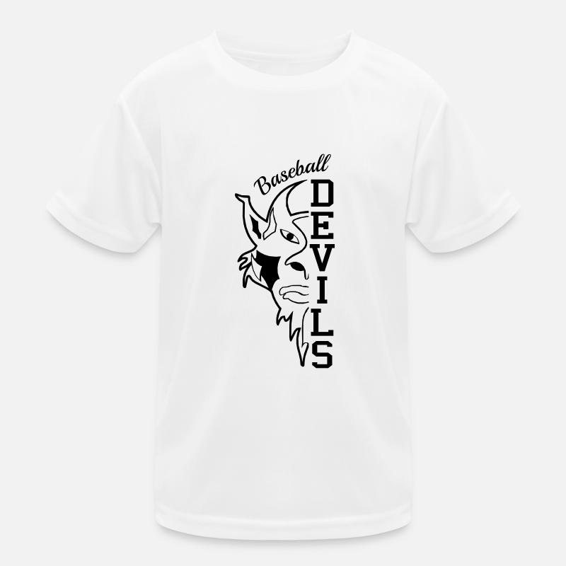 Devils Kontur Kinder Funktions-T-Shirt
