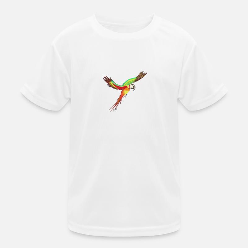 Parrot vs. Papa- Guy Kids Functional T-Shirt