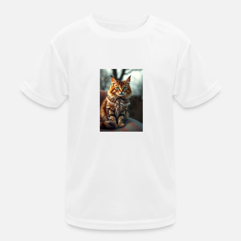 Cat Shine Kids Functional T-Shirt