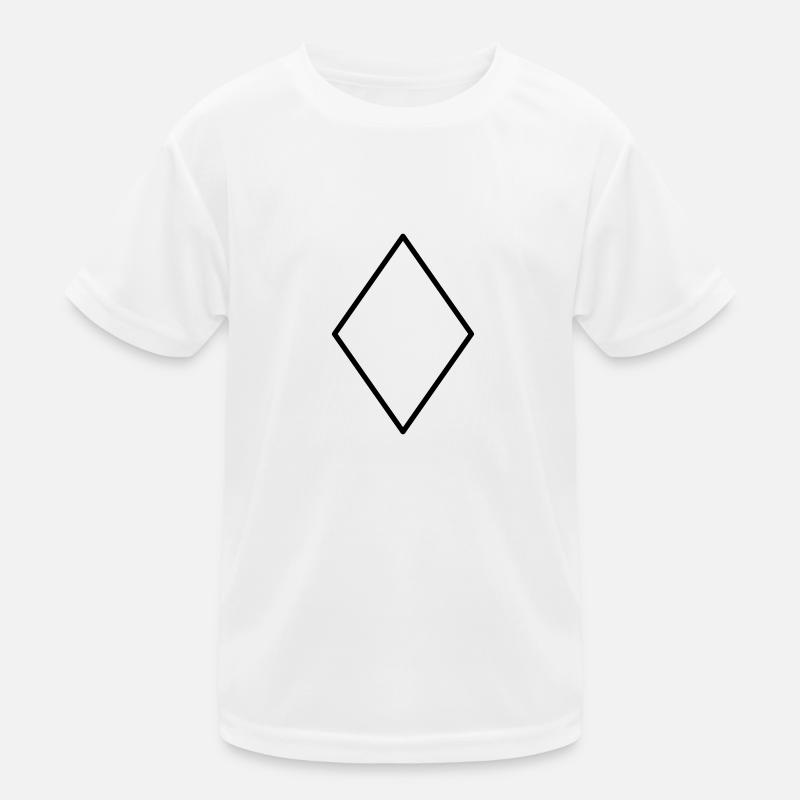 Mathematik Symbol - Raute Kinder Funktions-T-Shirt