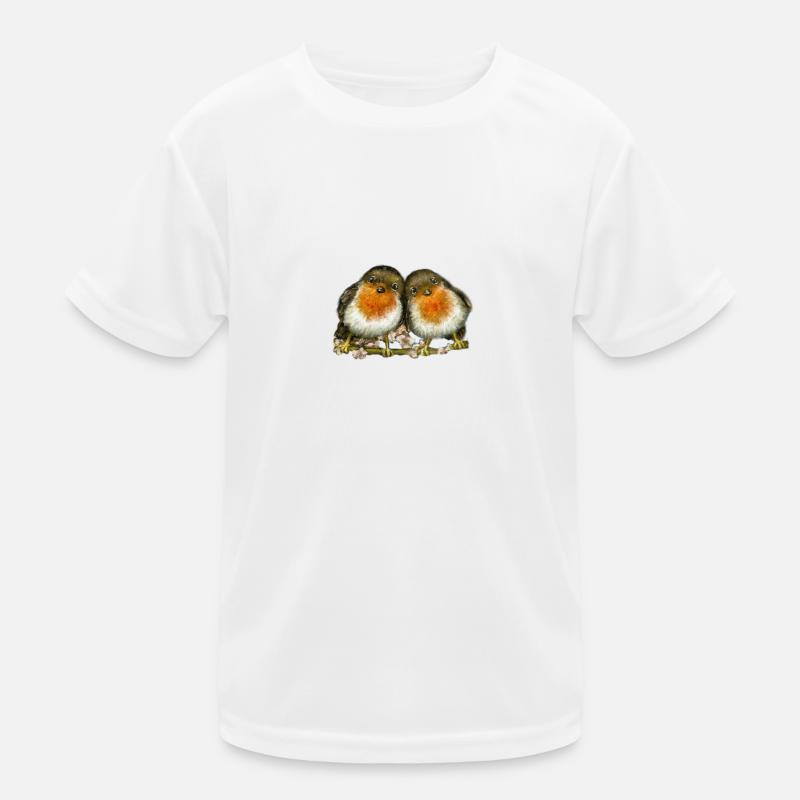 two robins Kids Functional T-Shirt