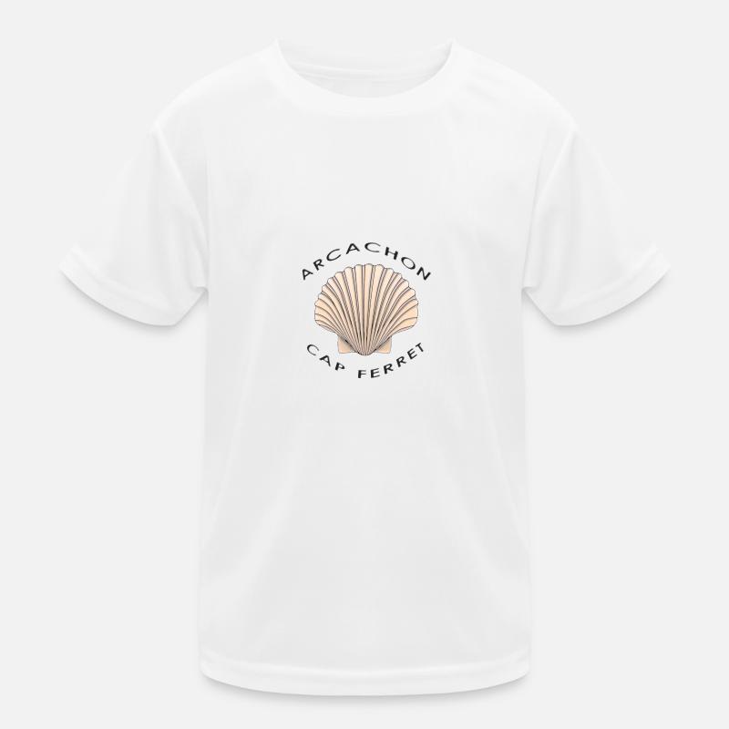 shell - Kids Functional T-Shirt - white