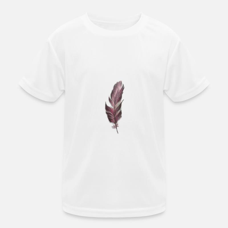 Feder Kinder Funktions-T-Shirt