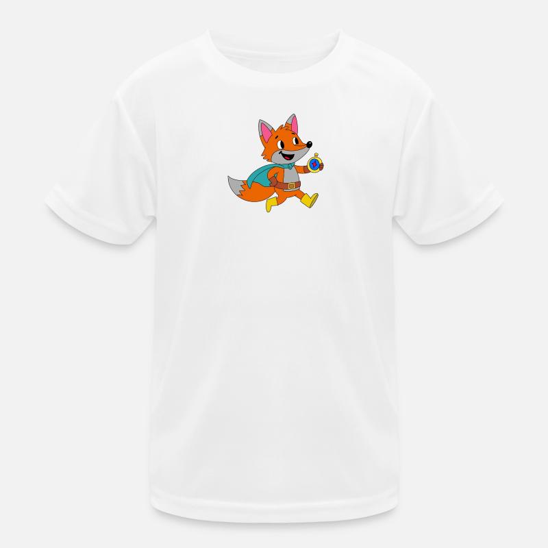 Cape d’aventure Fox Hero T-shirt sport Enfant