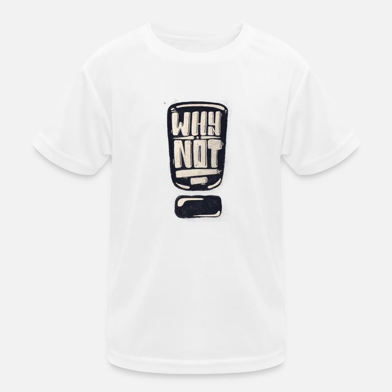Pourquoi pas le point d’exclamation T-shirt sport Enfant