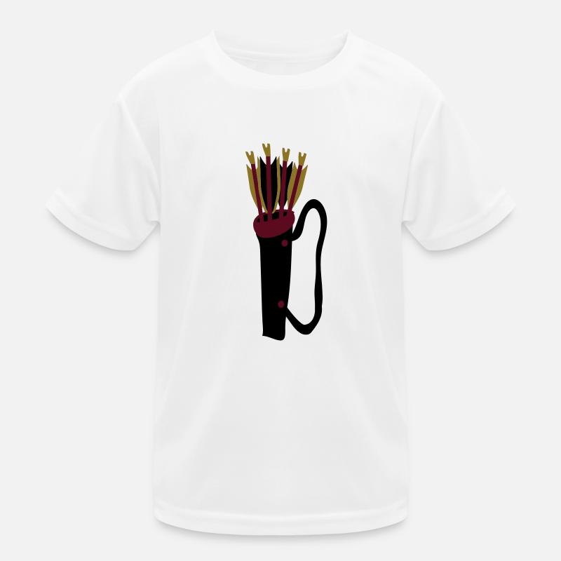 Pfeilenköcher Bogenschiessen fletcher's pride by Kinder Funktions-T-Shirt