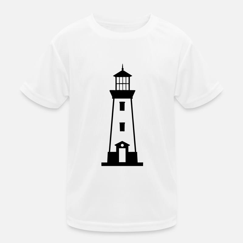 Leuchtturm Kinder Funktions-T-Shirt