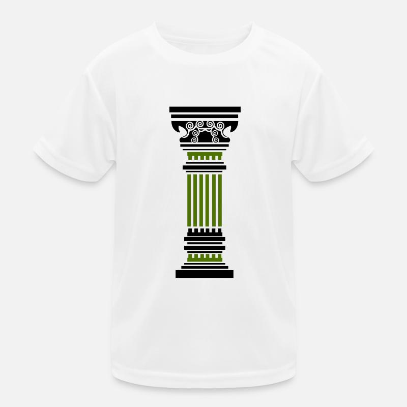 antike säule Kinder Funktions-T-Shirt