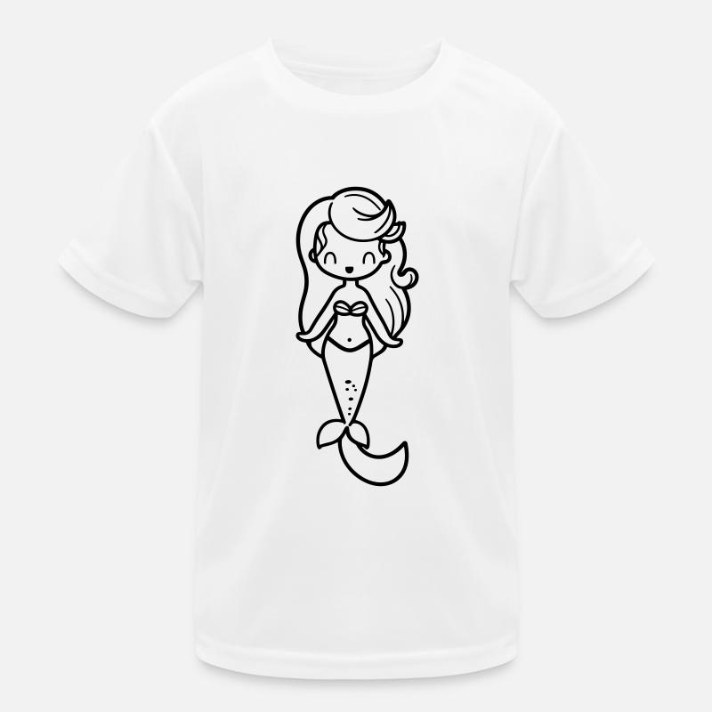 Mermaid Kids Functional T-Shirt