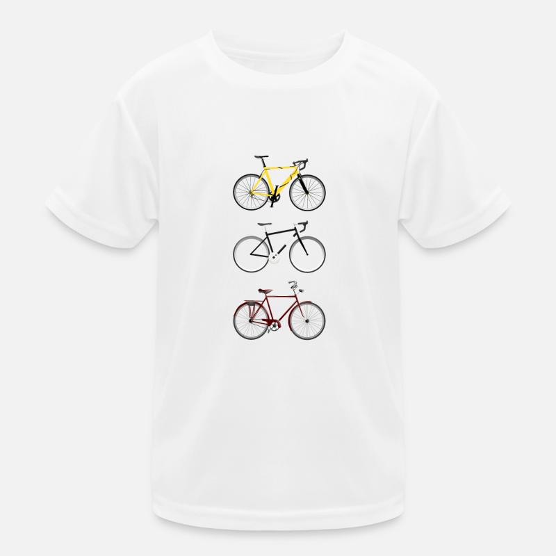 Bicycles Kids Functional T-Shirt