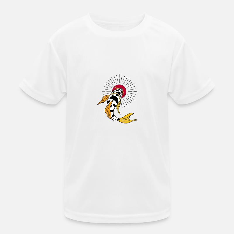 Fisch Kinder Funktions-T-Shirt