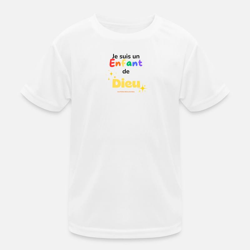 Ich bin ein Kind Gottes Kinder Funktions-T-Shirt