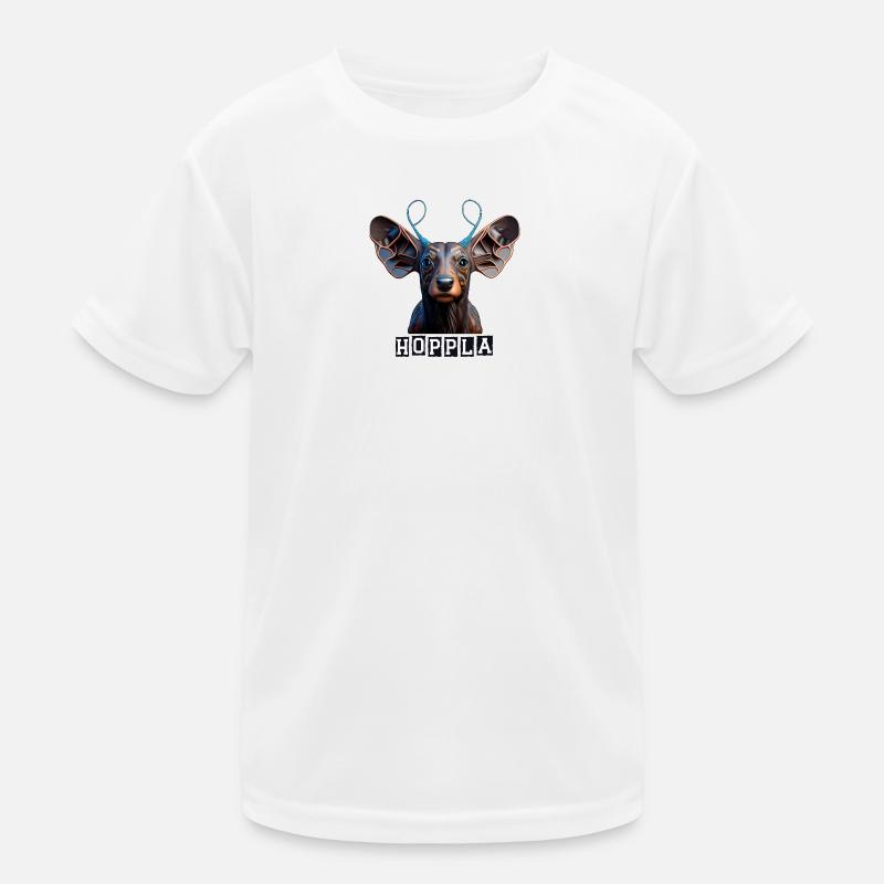 Dachshund Oops. Kids Functional T-Shirt