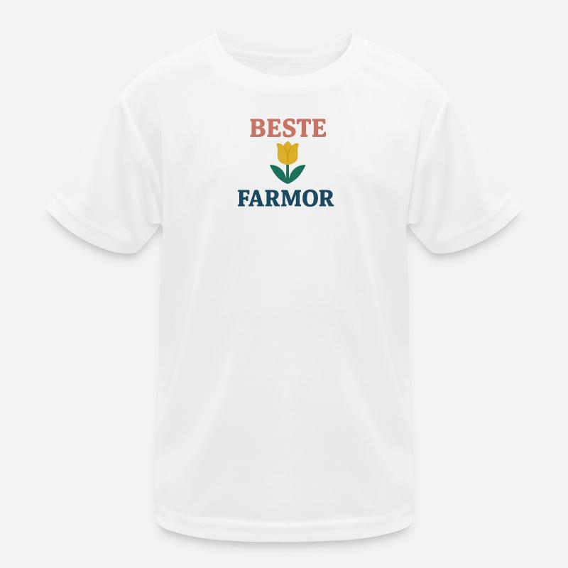 Best Grandma Kids Functional T-Shirt