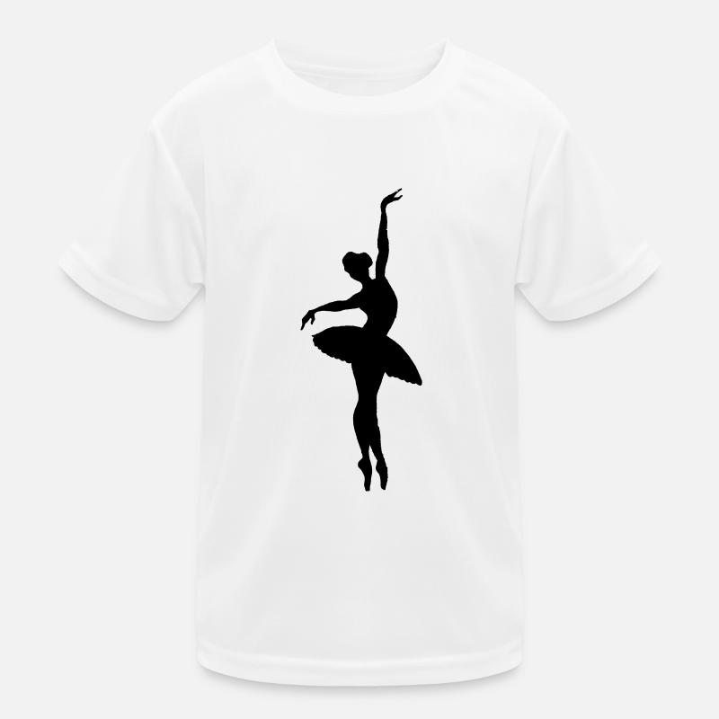 dancer silhouette Kids Functional T-Shirt