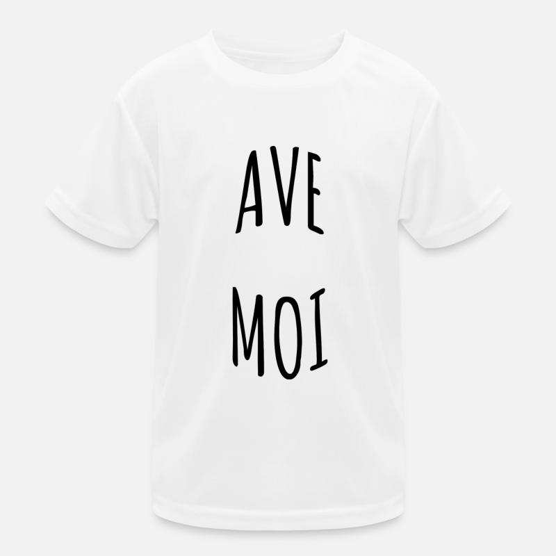 Tshirt ave moi, Tshirt humoristique T-shirt sport Enfant