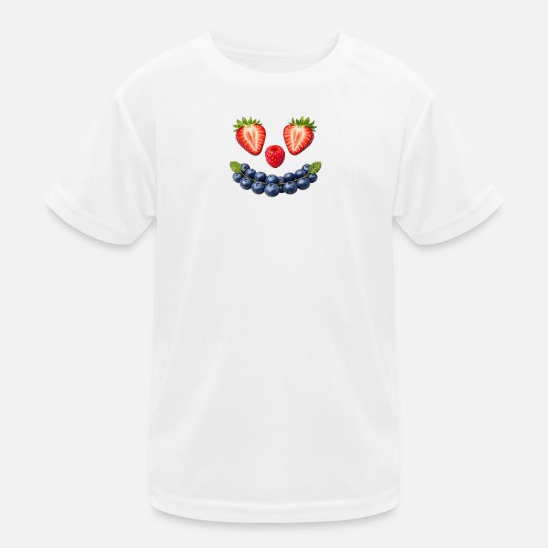 Berries Face Kids Functional T-Shirt