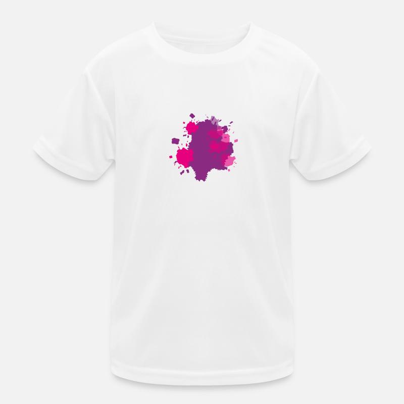 Taches de couleur de rose T-shirt sport Enfant