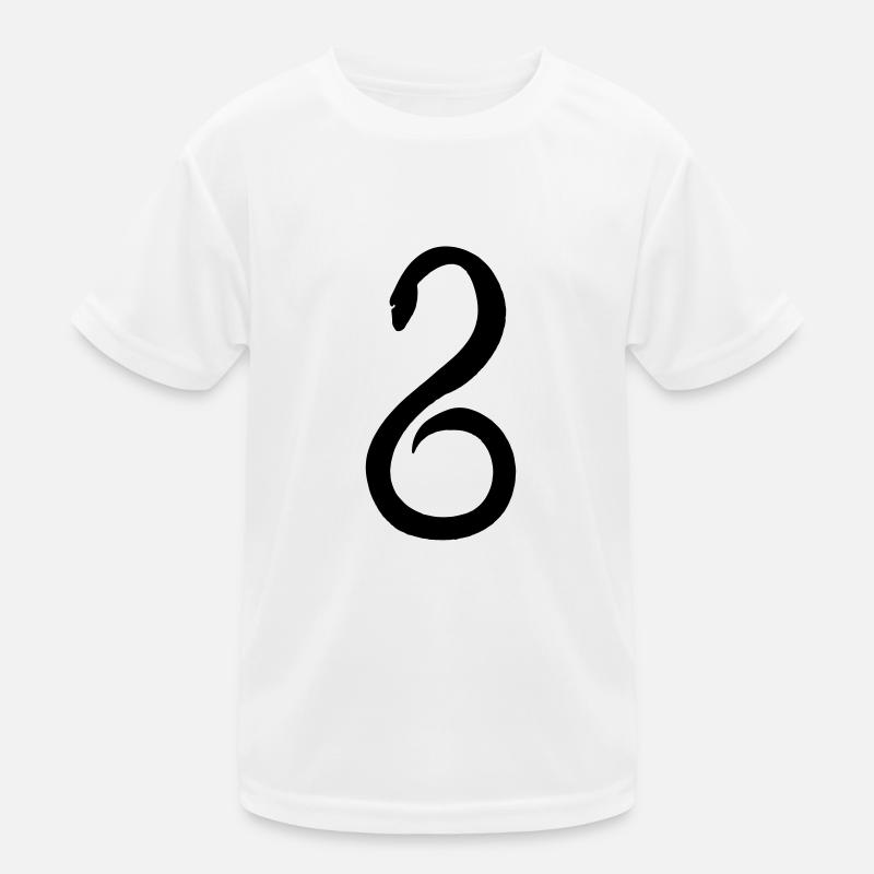 Serpent Idée de cadeau abstraite médecine symbole T-shirt sport Enfant