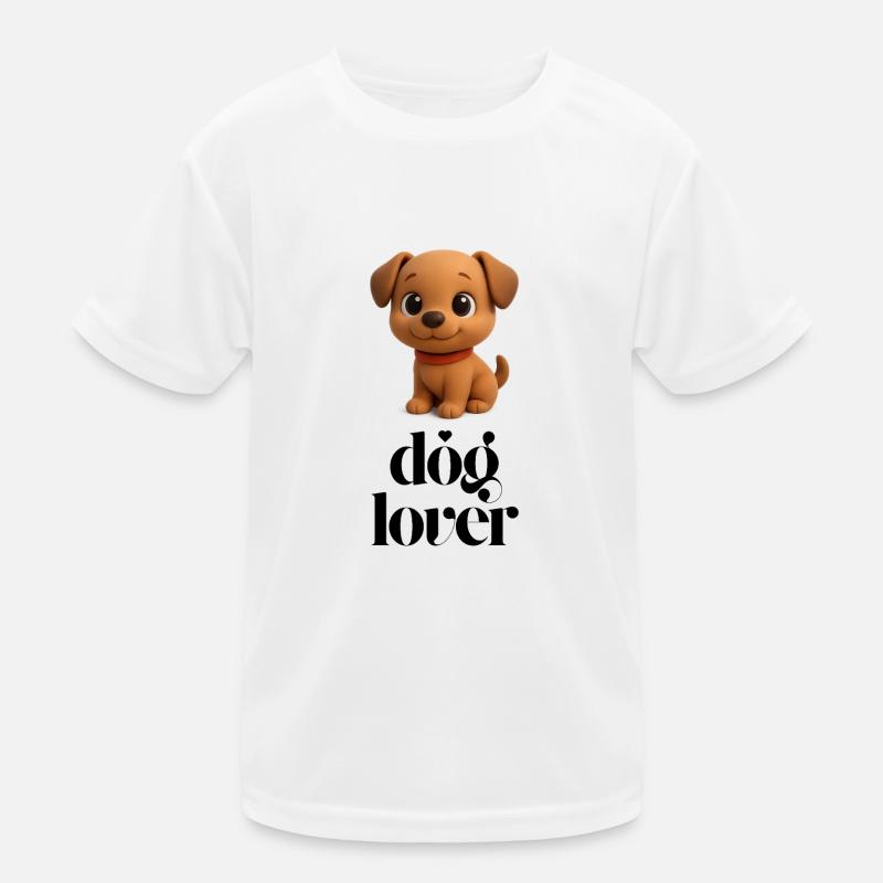 Hundefreund Kinder Funktions-T-Shirt