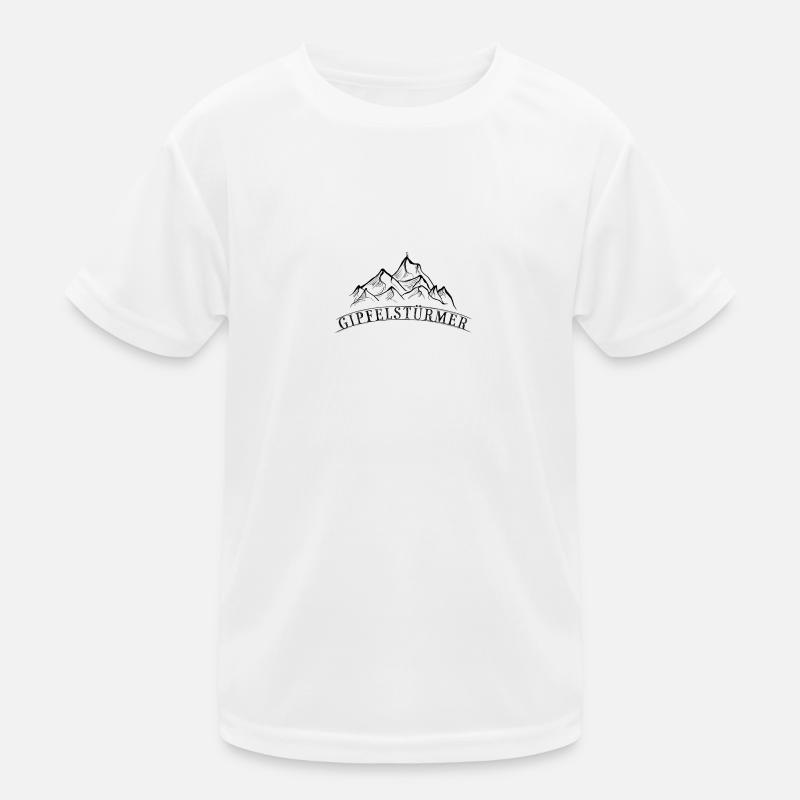 Gipfel II Kinder Funktions-T-Shirt