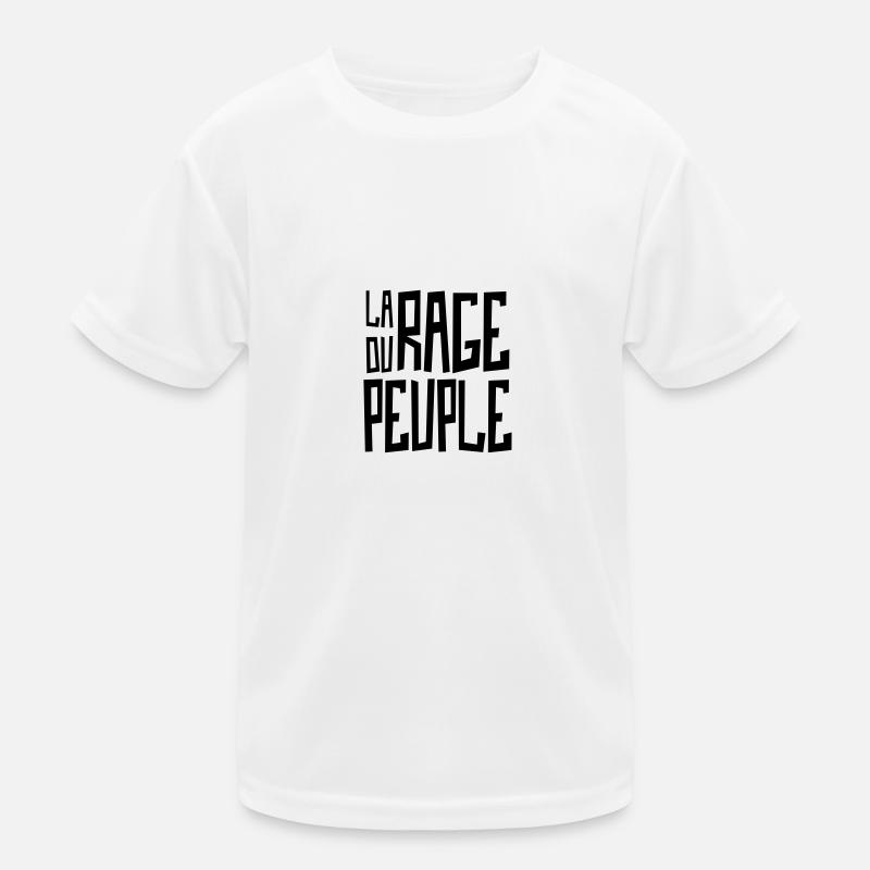 La Rage du Peuple / Politique Rébellion Elections T-shirt sport Enfant