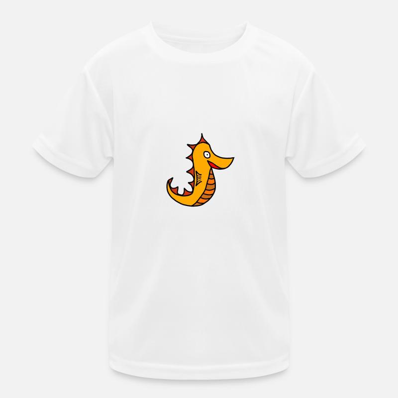 Seepferdchen Kinder Funktions-T-Shirt