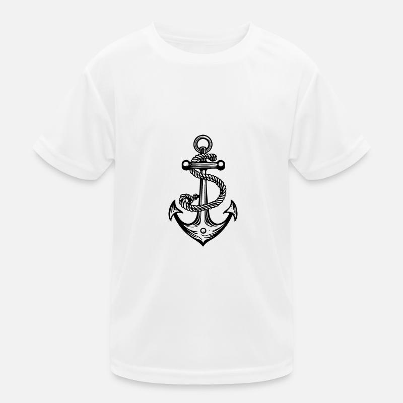 Anker Hafen Kinder Funktions-T-Shirt