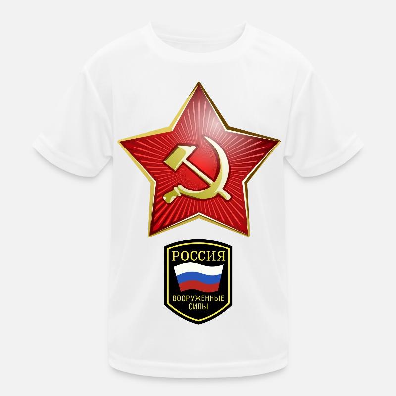 Hammer & Sichel Russland Kinder Funktions-T-Shirt