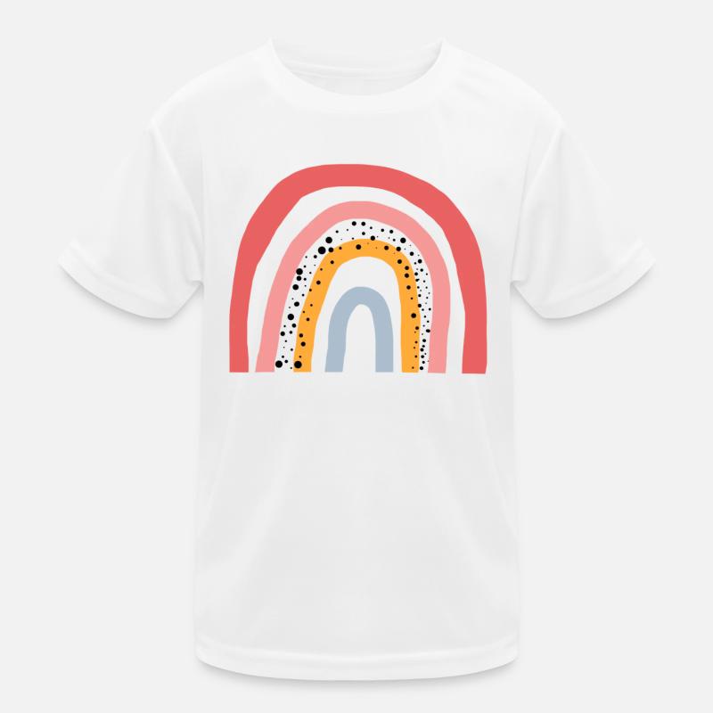 Regenbogen - Liebe - Rainbow-Trend Kinder Funktions-T-Shirt
