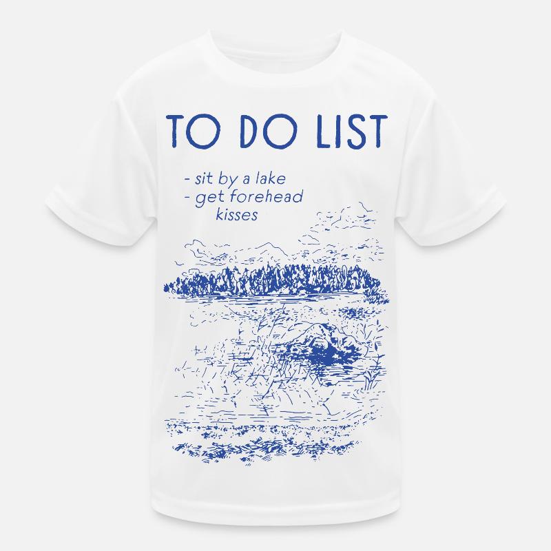 TO-DO-LISTE Kinder Funktions-T-Shirt
