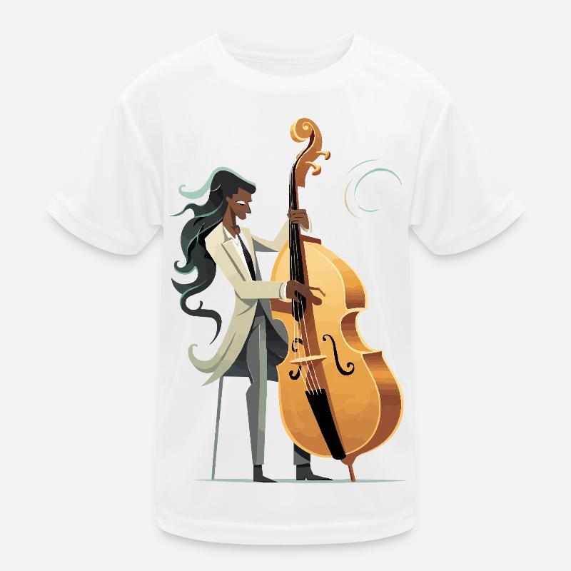 Maître du violoncelle dans le style moderne T-shirt sport Enfant