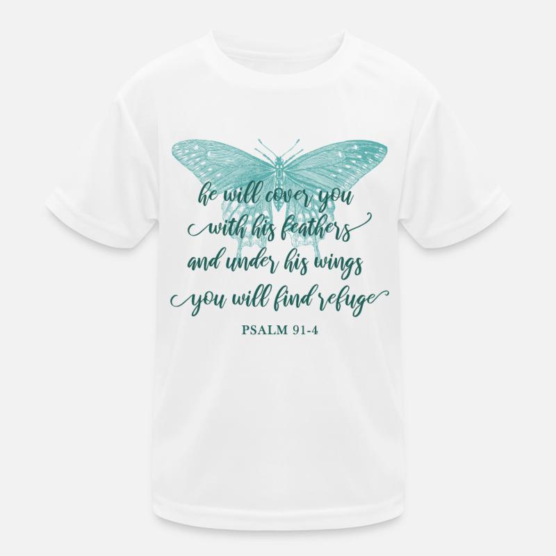 Bible verse Christian Religious Kids Functional T-Shirt