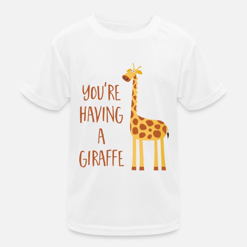 Giraffe - Eine Giraffe haben Kinder Funktions-T-Shirt